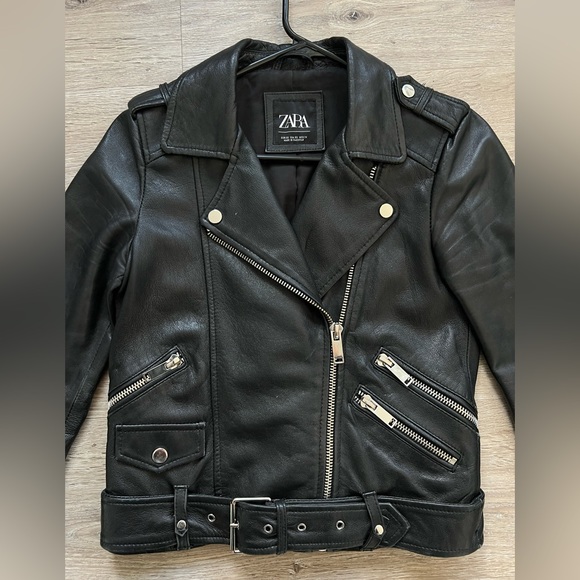 Genuine Leather Zara Biker Jacket - Picture 7 of 16